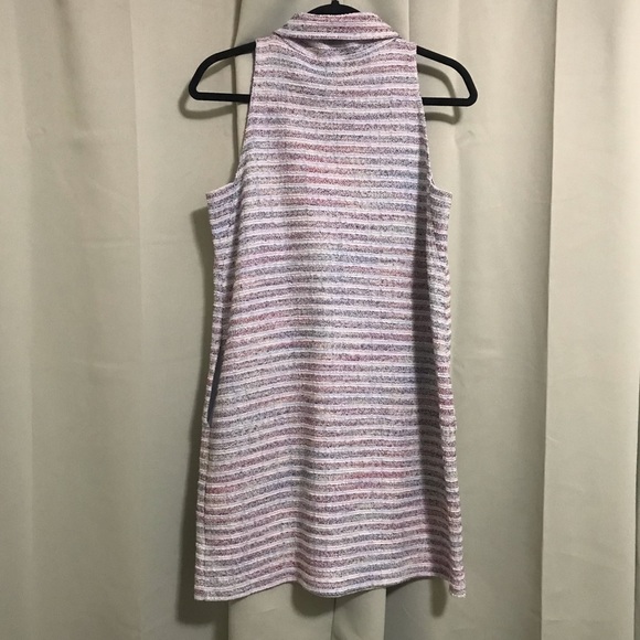 Anthropologie Akemi + Kin Multicolor Tweed Cowl Neck Dress - Picture 3 of 6